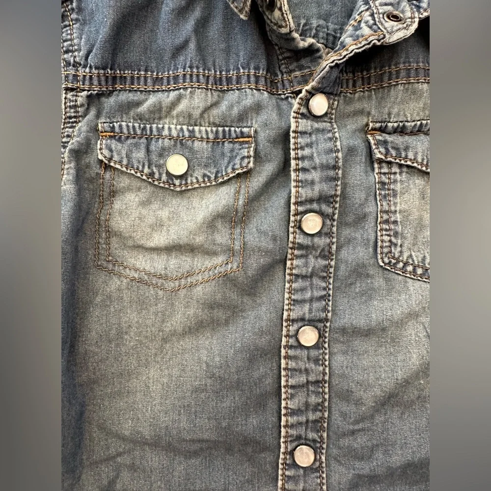 Genuine Kids Oshkosh Denim Button Down Shirt